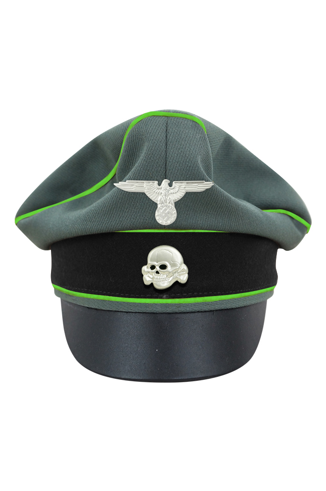 WW2 german cap,wehrmacht cap,SS visor cap,german visor cap,Mountainer Crusher cap,WWII german hat,field hat,WW2 hat,WW2 german,WWII german,german WW2 militaria,waffen ss hat,wehrmacht hat,crusher cap WW2,SS crusher cap