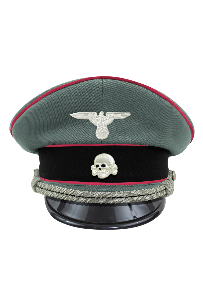 WW2 german cap,wehrmacht cap,SS visor cap,german visor cap,Panzer Visor cap,WWII german hat,field hat,WW2 hat,WW2 german,WWII german,german WW2 militaria,waffen ss hat,wehrmacht hat,crusher cap WW2,SS crusher cap