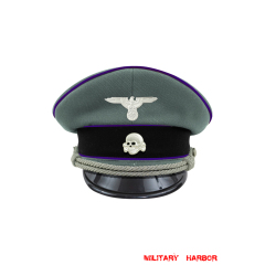 WWII German Waffen SS Chaplains officer Gabardine Visor cap with insignia WW2 german cap,wehrmacht cap,SS visor cap,german visor cap,Chaplains Visor cap,WWII german hat,field hat,WW2 hat,WW2 german,WWII german,german WW2 militaria,waffen ss hat,wehrmacht hat,crusher cap WW2,SS crusher cap