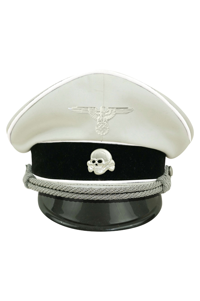 WW2 german cap,wehrmacht cap,SS visor cap,german visor cap,Allgemeine cap,WWII german hat,field hat,WW2 hat,WW2 german,WWII german,german WW2 militaria,waffen ss hat,wehrmacht hat,crusher cap WW2,SS crusher cap