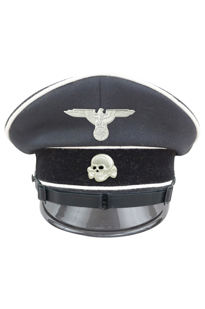 WW2 german cap,wehrmacht cap,SS visor cap,german visor cap,Allgemeine cap,WWII german hat,field hat,WW2 hat,WW2 german,WWII german,german WW2 militaria,waffen ss hat,wehrmacht hat,crusher cap WW2,SS crusher cap