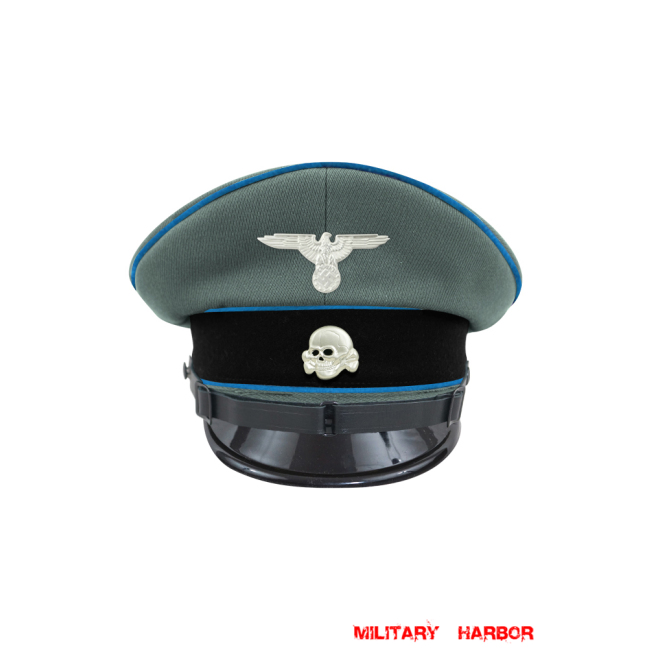 WWII German Waffen SS Transport Unit EM/NCO Gabardine Visor cap with insignia WW2 german cap,wehrmacht cap,SS visor cap,german visor cap,Transport Visor cap,WWII german hat,field hat,WW2 hat,WW2 german,WWII german,german WW2 militaria,waffen ss hat,wehrmacht hat,crusher cap WW2,SS crusher cap