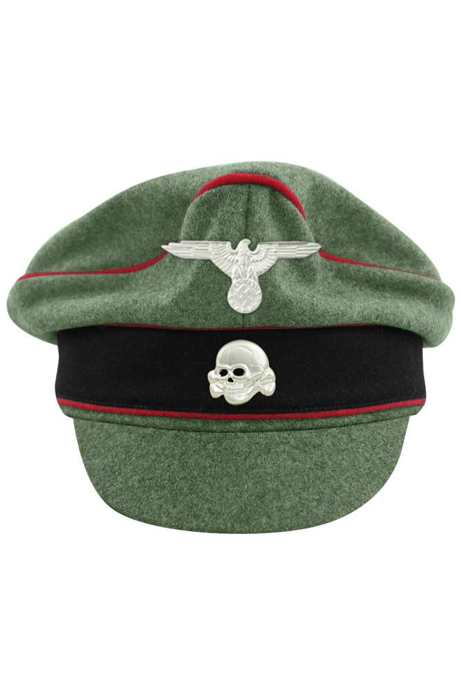 WW2 german cap,wehrmacht cap,SS visor cap,german visor cap,Artillery Crusher cap,WWII german hat,field hat,WW2 hat,WW2 german,WWII german,german WW2 militaria,waffen ss hat,wehrmacht hat,crusher cap WW2,SS crusher cap