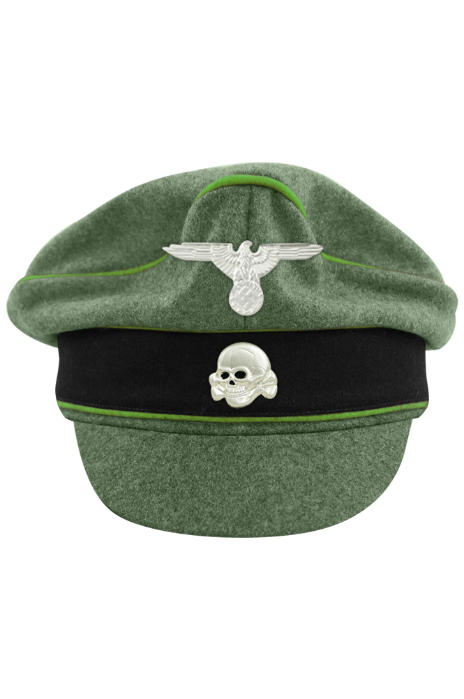 WW2 german cap,wehrmacht cap,SS visor cap,german visor cap,Mountainer Crusher cap,WWII german hat,field hat,WW2 hat,WW2 german,WWII german,german WW2 militaria,waffen ss hat,wehrmacht hat,crusher cap WW2,SS crusher cap