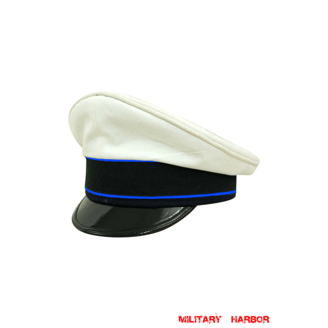 WWII German Luftwaffe Medical summer white Cotton Visor cap WW2 german cap,Luftwaffe visor cap,wehrmacht cap,german visor cap,Medical visor cap,WWII german hat,field hat,WW2 hat,WW2 german,WWII german,german WW2 militaria,waffen ss hat,wehrmacht hat,crusher cap WW2,SS crusher cap