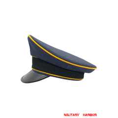 WW2 german cap,Luftwaffe visor cap,wehrmacht cap,german visor cap,Flight visor cap,WWII german hat,field hat,WW2 hat,WW2 german,WWII german,german WW2 militaria,waffen ss hat,wehrmacht hat,crusher cap WW2,SS crusher cap