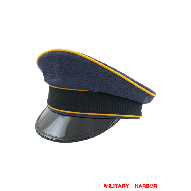 WWII German Luftwaffe Flight blue Gabardine Visor cap WW2 german cap,Luftwaffe visor cap,wehrmacht cap,german visor cap,Flight visor cap,WWII german hat,field hat,WW2 hat,WW2 german,WWII german,german WW2 militaria,waffen ss hat,wehrmacht hat,crusher cap WW2,SS crusher cap