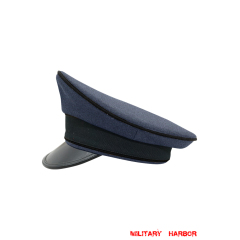 WW2 german cap,Luftwaffe visor cap,wehrmacht cap,german visor cap,Air Ministry visor cap,WWII german hat,field hat,WW2 hat,WW2 german,WWII german,german WW2 militaria,waffen ss hat,wehrmacht hat,crusher cap WW2,SS crusher cap