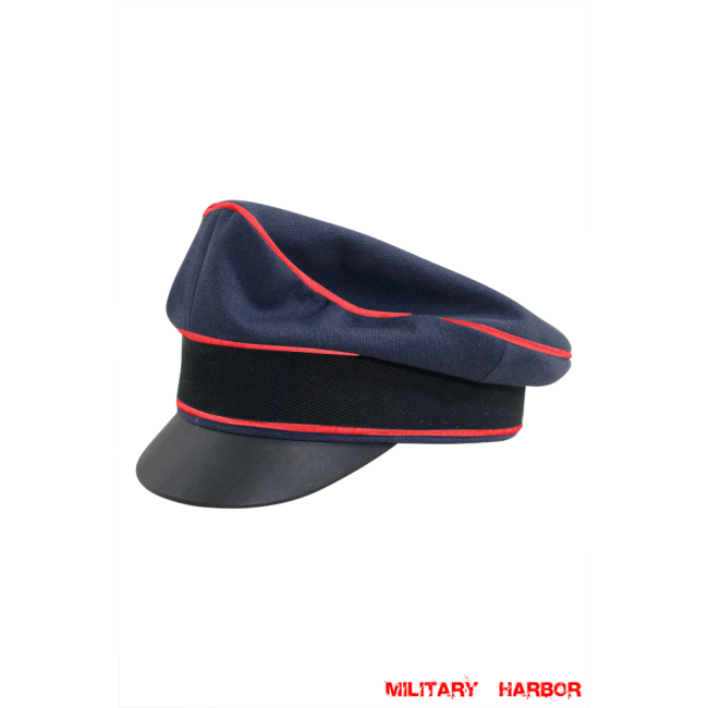 WWII German Luftwaffe Flak Artillery blue Gabardine Crusher Visor cap WW2 german cap,Luftwaffe visor cap,wehrmacht cap,german visor cap,Flak Artillery visor cap,WWII german hat,field hat,WW2 hat,WW2 german,WWII german,german WW2 militaria,waffen ss hat,wehrmacht hat,crusher cap WW2,SS crusher cap
