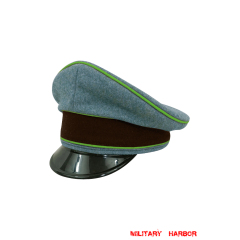 WWII German Schutzpolizei Protection Police Wool Visor Cap ww2 german cap,Police visor cap,gestapo visor cap,german visor cap,General visor cap