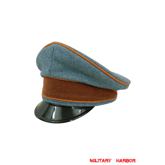 WWII German Gendarmerie Wool Visor Cap ww2 german cap,Police visor cap,gestapo visor cap,german visor cap,General visor cap