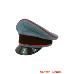 WWII German Traffic Police Wool Visor Cap ww2 german cap,Police visor cap,gestapo visor cap,german visor cap,General visor cap