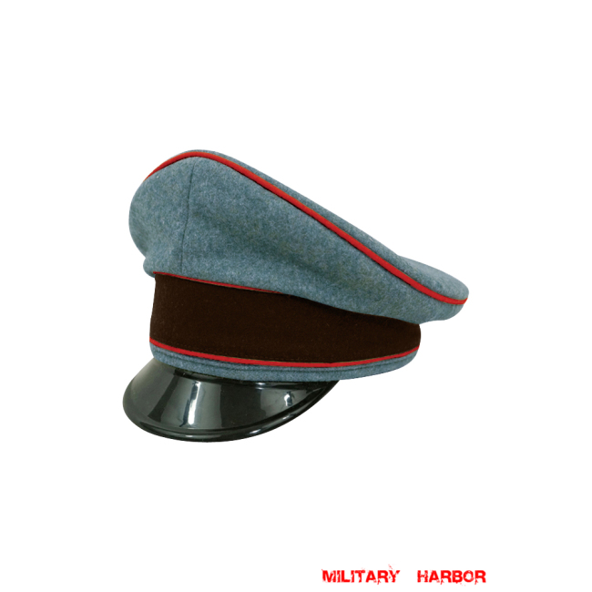 WWII German Traffic Police Wool Visor Cap ww2 german cap,Police visor cap,gestapo visor cap,german visor cap,General visor cap