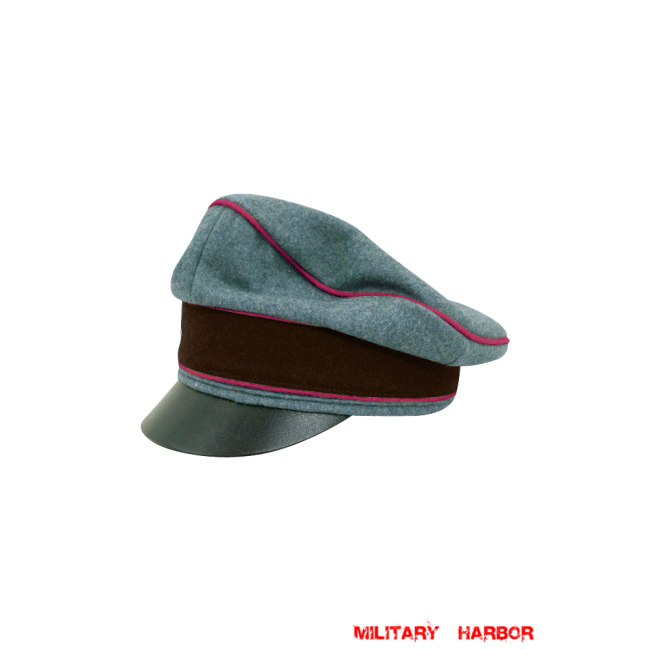 WWII German Municipal Police Wool Crusher Visor Cap ww2 german cap,Police visor cap,gestapo visor cap,german visor cap,General visor cap