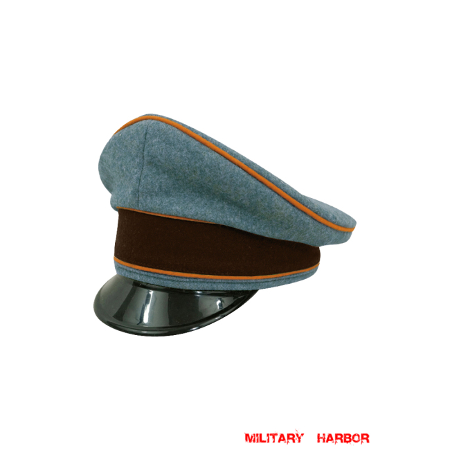 WWII German Gendarmerie 1942 Wool Visor Cap ww2 german cap,Police visor cap,gestapo visor cap,german visor cap,General visor cap