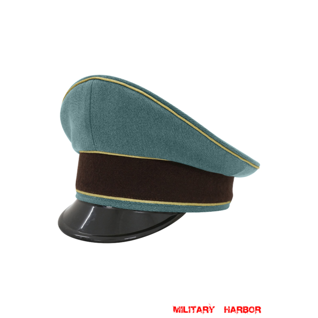 WWII German Police General Gabardine Visor Cap German Police Visor Cap