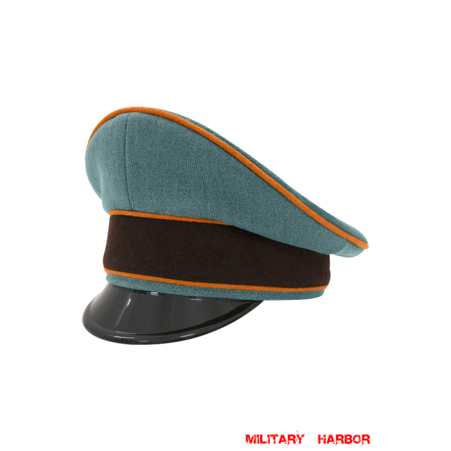 WWII German Gendarmerie 1942 Gabardine Visor Cap German Police Visor Cap