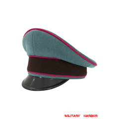 WWII German Municipal Police Gabardine Visor Cap German Police Visor Cap