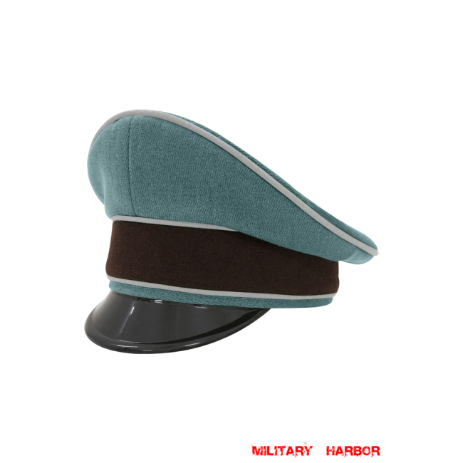 WWII German Administrative Police Gabardine Visor Cap German Police Visor Cap