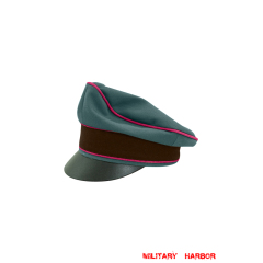 WWII German Municipal Police Gabardine Crusher Visor Cap ww2 german cap,Police visor cap,gestapo visor cap,german visor cap,General visor cap