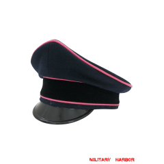 WWII German Fire Police Wool Visor Cap ww2 german cap,Police visor cap,gestapo visor cap,german visor cap,General visor cap
