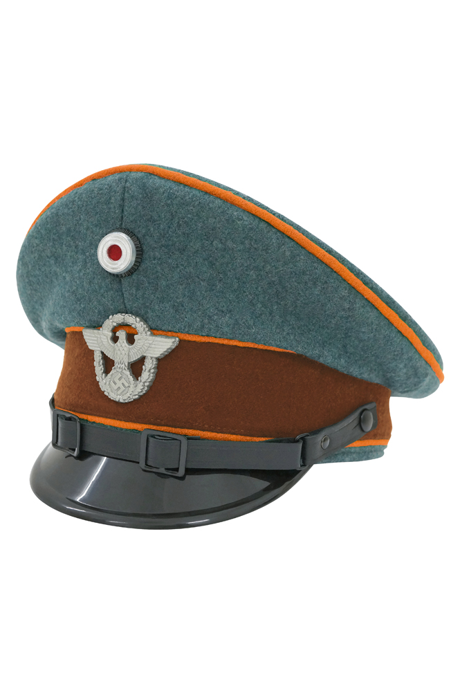ww2 german cap,Police visor cap,gestapo visor cap,german visor cap,General visor cap