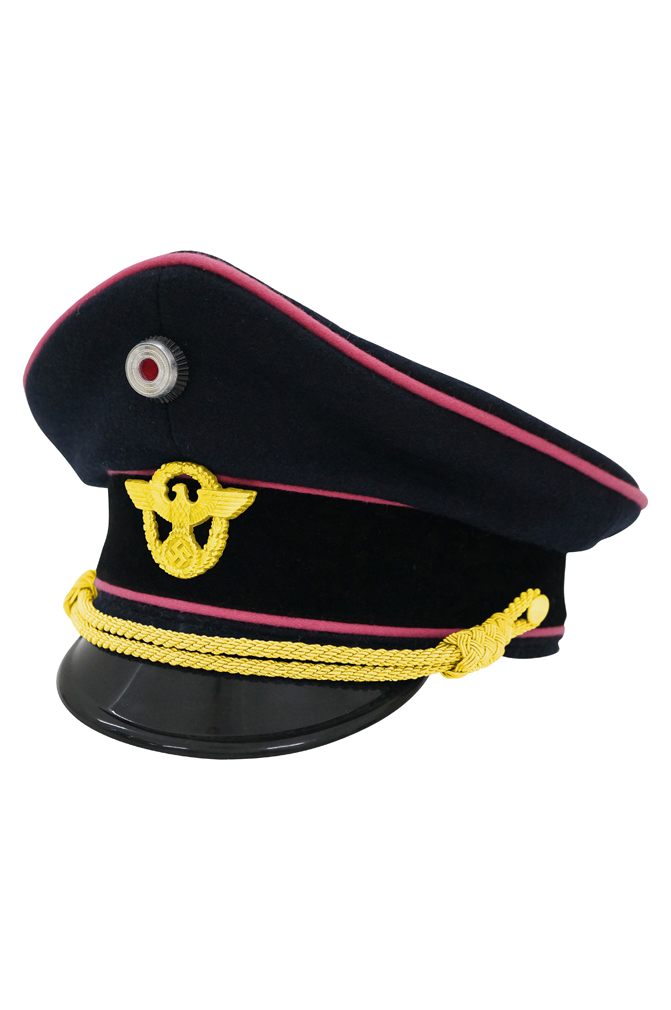 ww2 german cap,Police visor cap,gestapo visor cap,german visor cap,General visor cap