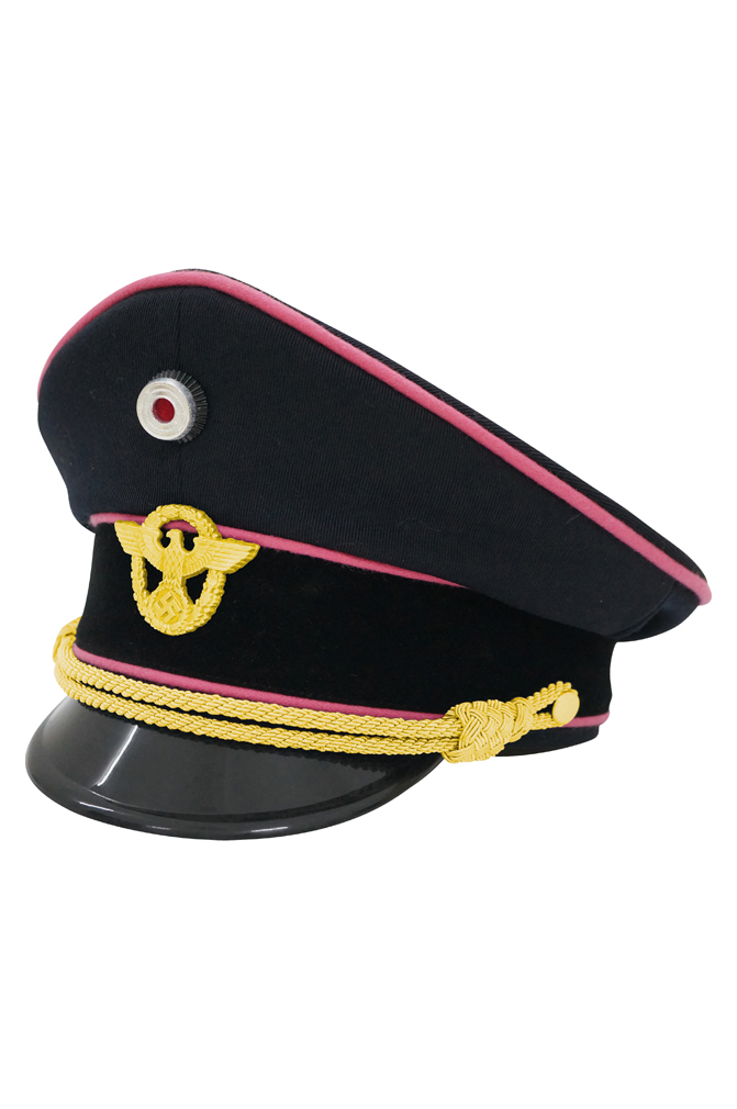 ww2 german cap,Police visor cap,gestapo visor cap,german visor cap,General visor cap