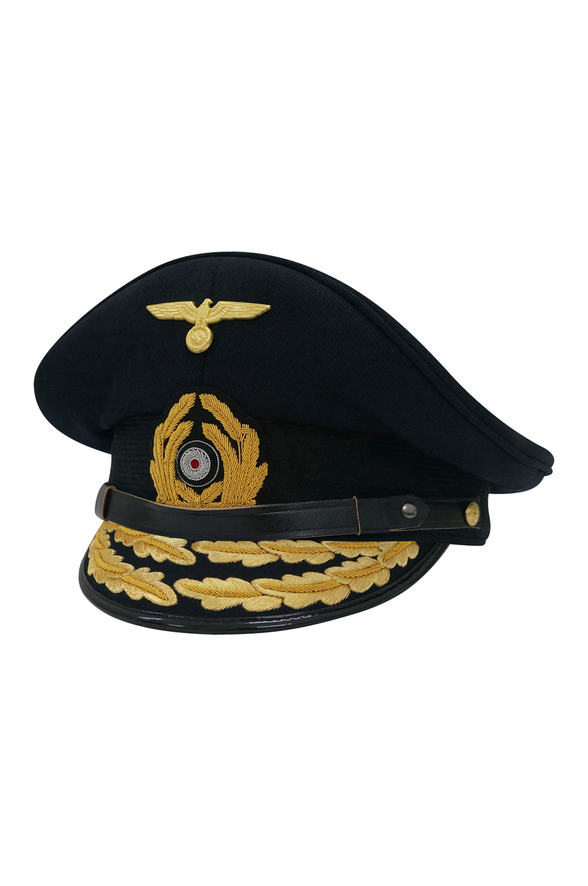 ww2 german Kriegsmarine cap,Kriegsmarine visor cap,Kriegsmarine Lieutenant visor cap,Kriegsmarine Captain visor cap,Kriegsmarine General visor cap