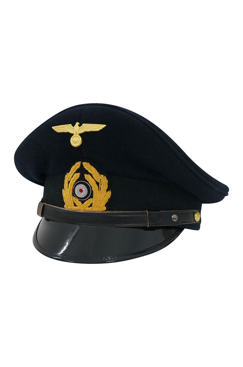 ww2 german Kriegsmarine cap,Kriegsmarine visor cap,Kriegsmarine Lieutenant visor cap,Kriegsmarine Captain visor cap,Kriegsmarine General visor cap