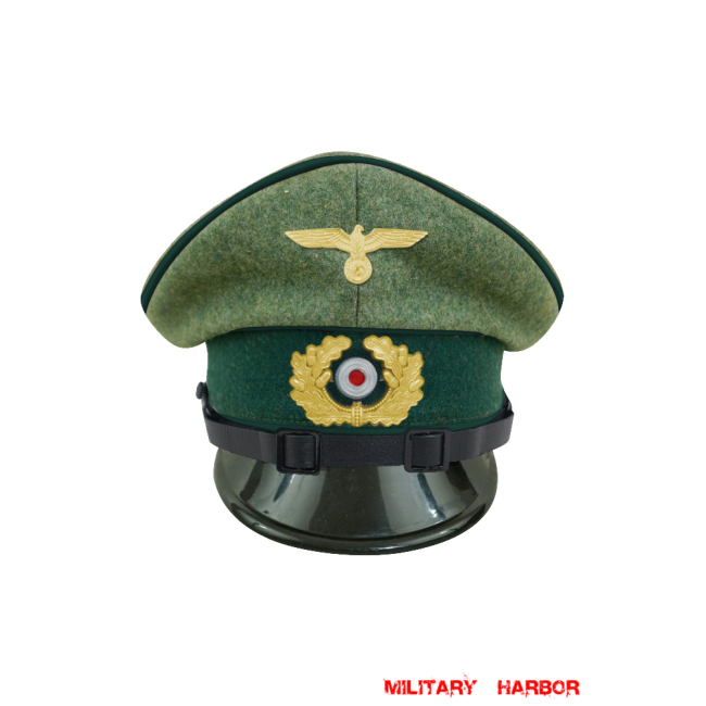 WWII German Kriegsmarine Coastal EM Wool Visor Cap With Insignia ww2 german Kriegsmarine cap,Kriegsmarine visor cap,Kriegsmarine Lieutenant visor cap,Kriegsmarine Captain visor cap,Kriegsmarine General visor cap