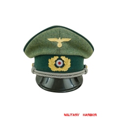 WWII German Kriegsmarine Coastal Officer Wool Visor Cap With Insignia ww2 german Kriegsmarine cap,Kriegsmarine visor cap,Kriegsmarine Lieutenant visor cap,Kriegsmarine Captain visor cap,Kriegsmarine General visor cap