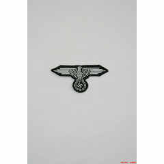 WWII German Bevo SS Cap Eagles - Officer WW2 german badge,wehrmacht cap insignia,Luftwaffe cap insignia,SS cap insignia,German Cap Eagles Officer,german badge WWII,militaria german,WWII german,wehrmacht badge,Luftwaffe badge,SS badge,german cap eagle,WW2 german hat insignia,WWII german hat,WW2 german cap,WW2 german hat badge,BEVO insignia,BEVO badge,german field cap,german overseas cap