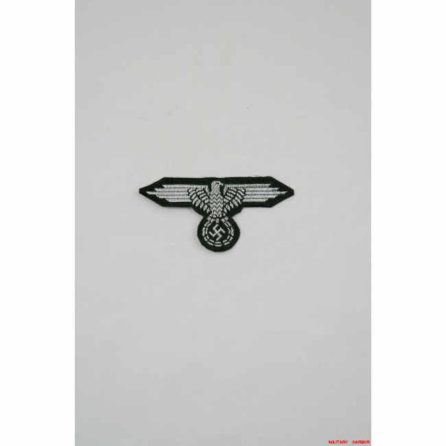 WWII German Bevo SS Cap Eagles - Officer WW2 german badge,wehrmacht cap insignia,Luftwaffe cap insignia,SS cap insignia,German Cap Eagles Officer,german badge WWII,militaria german,WWII german,wehrmacht badge,Luftwaffe badge,SS badge,german cap eagle,WW2 german hat insignia,WWII german hat,WW2 german cap,WW2 german hat badge,BEVO insignia,BEVO badge,german field cap,german overseas cap