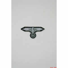 WWII German Bevo SS Cap Eagle - EM WW2 german badge,wehrmacht cap insignia,Luftwaffe cap insignia,SS cap insignia,German Cap Eagle EM,german badge WWII,militaria german,WWII german,wehrmacht badge,Luftwaffe badge,SS badge,german cap eagle,WW2 german hat insignia,WWII german hat,WW2 german cap,WW2 german hat badge,BEVO insignia,BEVO badge,german field cap,german overseas cap