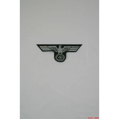 WWII German Bevo Cap Eagle - Panzer Officer NCO WW2 german badge,wehrmacht cap insignia,Luftwaffe cap insignia,SS cap insignia,German Cap Eagle Panzer Officer NCO,german badge WWII,militaria german,WWII german,wehrmacht badge,Luftwaffe badge,SS badge,german cap eagle,WW2 german hat insignia,WWII german hat,WW2 german cap,WW2 german hat badge,BEVO insignia,BEVO badge,german field cap,german overseas cap