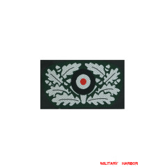 WWII German Bevo Wreath & Cockade - heer EM WW2 german badge,wehrmacht cap insignia,Luftwaffe cap insignia,SS cap insignia,German Wreath & Cockade heer EM,german badge WWII,militaria german,WWII german,wehrmacht badge,Luftwaffe badge,SS badge,german cap cockade,WW2 german hat insignia,WWII german hat,WW2 german cap,WW2 german hat badge,BEVO insignia,BEVO badge,german field cap,german overseas cap