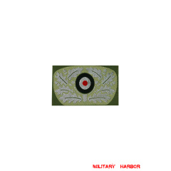 WWII German Bevo Wreath & Cockade - Assault Gunner Officer WW2 german badge,wehrmacht cap insignia,Luftwaffe cap insignia,SS cap insignia,German Wreath & Cockade Assault Gunner Officer,german badge WWII,militaria german,WWII german,wehrmacht badge,Luftwaffe badge,SS badge,german cap cockade,WW2 german hat insignia,WWII german hat,WW2 german cap,WW2 german hat badge,BEVO insignia,BEVO badge,german field cap,german overseas cap