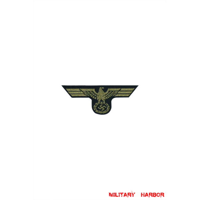 WWII German Bevo Cap Eagle - Kriegsmarine Officer WW2 german badge,wehrmacht cap insignia,Luftwaffe cap insignia,Kriegsmarine Cap Insignia,SS cap insignia,German Cap Eagle Navy Officer,german badge WWII,militaria german,WWII german,wehrmacht badge,Luftwaffe badge,SS badge,german cap eagle,WW2 german hat insignia,WWII german hat,WW2 german cap,WW2 german hat badge,BEVO insignia,BEVO badge,german field cap,german overseas cap
