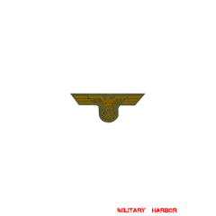 WWII German Bevo Cap Eagle - Kriegsmarine Tropical EM WW2 german badge,wehrmacht cap insignia,Luftwaffe cap insignia,Kriegsmarine Cap Insignia,SS cap insignia,German Cap Eagle Navy Tropica EM,german badge WWII,militaria german,WWII german,wehrmacht badge,Luftwaffe badge,SS badge,german cap eagle,WW2 german hat insignia,WWII german hat,WW2 german cap,WW2 german hat badge,BEVO insignia,BEVO badge,german field cap,german overseas cap