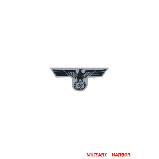 WWII German Bevo CAp Eagle - Kriegsmarine White Dress WW2 german badge,wehrmacht cap insignia,Luftwaffe cap insignia,Kriegsmarine Cap Insignia,SS cap insignia,German Cap Eagle Navy White Dress,german badge WWII,militaria german,WWII german,wehrmacht badge,Luftwaffe badge,SS badge,german cap eagle,WW2 german hat insignia,WWII german hat,WW2 german cap,WW2 german hat badge,BEVO insignia,BEVO badge,german field cap,german overseas cap