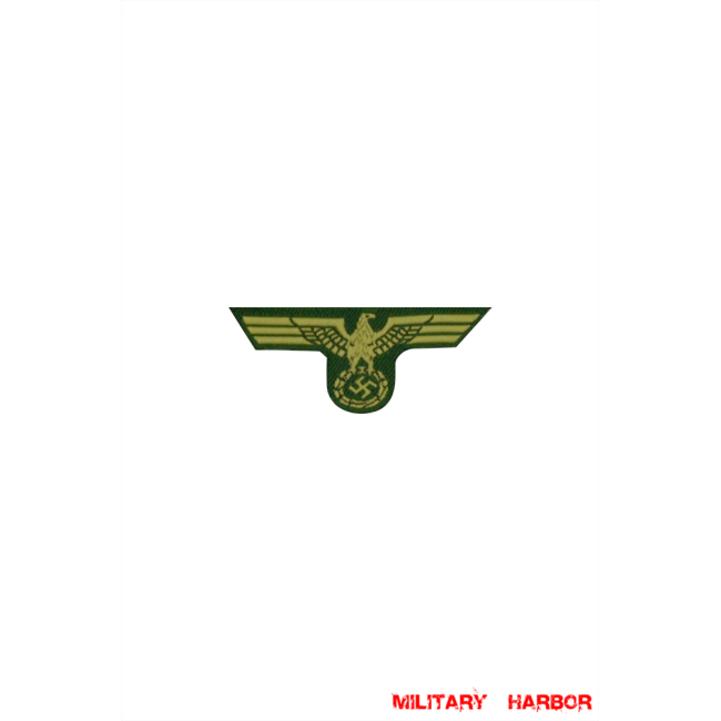 WWII German Bevo Cap Eagle - Coastal Artillery WW2 german badge,wehrmacht cap insignia,Luftwaffe cap insignia,Kriegsmarine Cap Insignia,SS cap insignia,German Cap Eagle Coastal Artillery,german badge WWII,militaria german,WWII german,wehrmacht badge,Luftwaffe badge,SS badge,german cap eagle,WW2 german hat insignia,WWII german hat,WW2 german cap,WW2 german hat badge,BEVO insignia,BEVO badge,german field cap,german overseas cap
