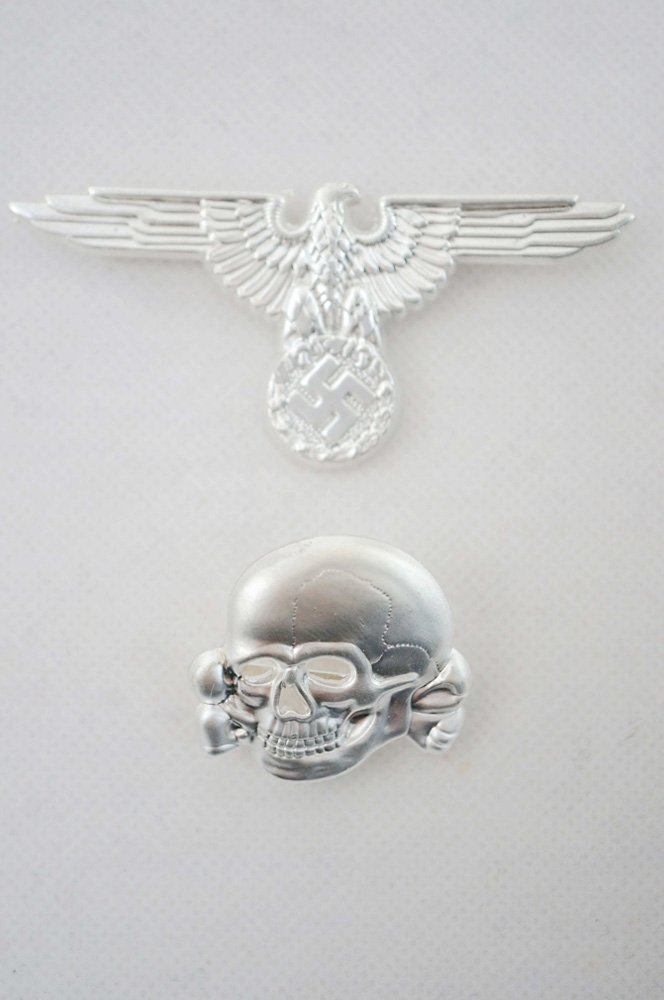 WW2 german badge,wehrmacht cap insignia,Luftwaffe cap insignia,SS cap insignia,German Eagle totenkopf,german badge WWII,militaria german,WWII german,wehrmacht badge,Luftwaffe badge,SS badge,german cap skull,WW2 german hat insignia,WWII german hat,WW2 german cap,WW2 german hat badge,BEVO insignia,BEVO badge,german field cap,german overseas cap