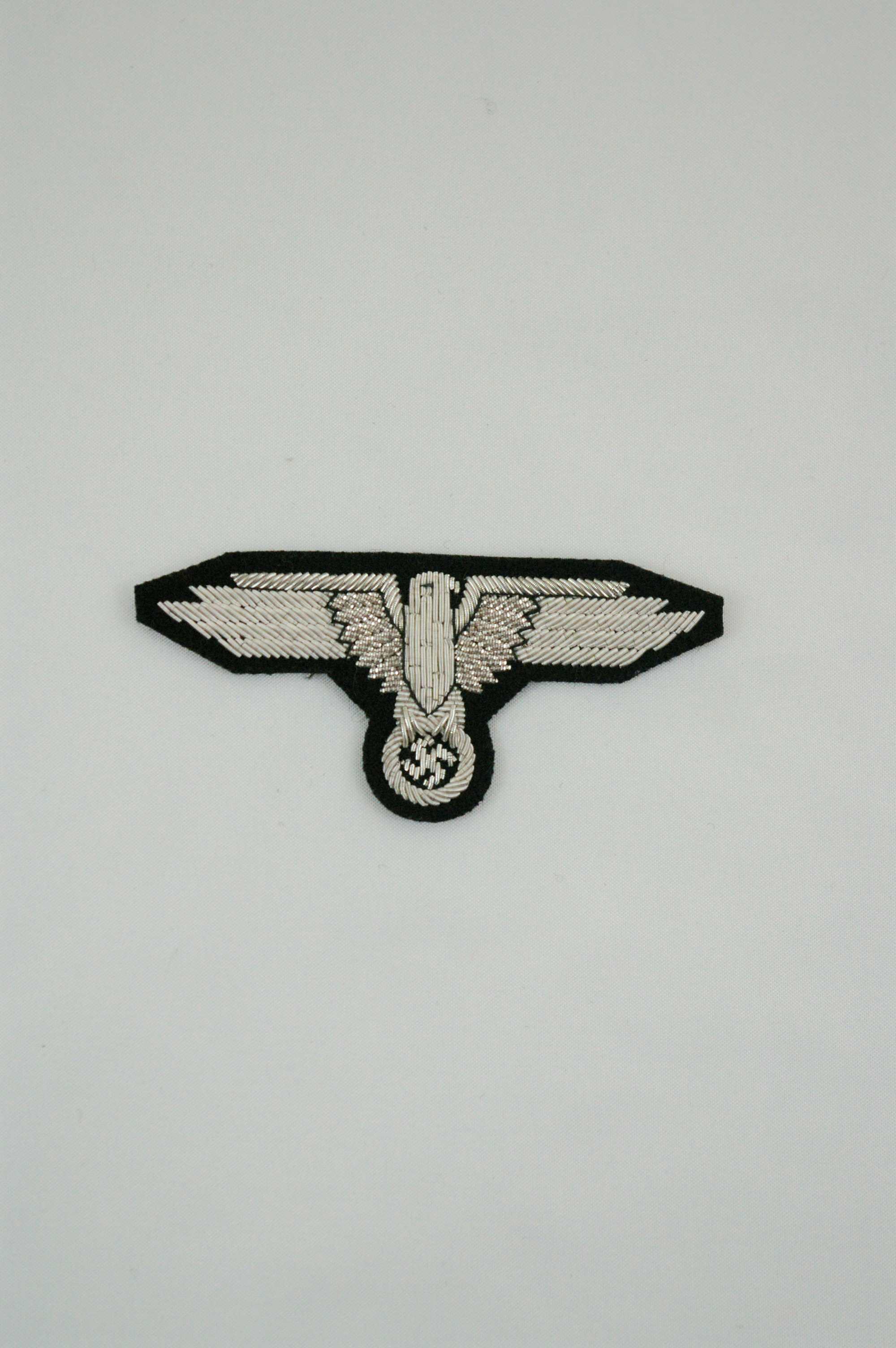 WW2 german badge,wehrmacht Breast Eagle,Luftwaffe Breast Eagle,SS Breast Eagle,SS Sleeve Eagle,german badge WWII,militaria german,WWII german,wehrmacht badge,Luftwaffe badge,SS badge,german sleeve eagle,german eagle badge,ss eagle,wehrmacht badge,WWII military surplus,WWII german insignia