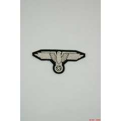 WWII German SS Officer Sleeve Eagle WW2 german badge,wehrmacht Breast Eagle,Luftwaffe Breast Eagle,SS Breast Eagle,SS Sleeve Eagle,german badge WWII,militaria german,WWII german,wehrmacht badge,Luftwaffe badge,SS badge,german sleeve eagle,german eagle badge,ss eagle,wehrmacht badge,WWII military surplus,WWII german insignia