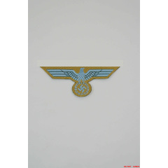 WWII German Bevo Breast Eagle DAK EM WW2 german badge,wehrmacht Breast Eagle,Luftwaffe Breast Eagle,SS Breast Eagle,Bevo Breast Eagle,german badge WWII,militaria german,WWII german,wehrmacht badge,Luftwaffe badge,SS badge,german breast eagle,breast eagle badge,wehrmacht badge,WWII military surplus,WWII german insignia