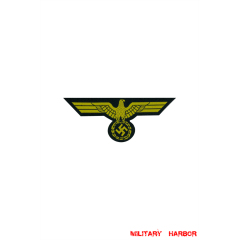WWII German Bevo Breast Eagle - Kriegsmarine EM WW2 german badge,wehrmacht Breast Eagle,Luftwaffe Breast Eagle,Kriegsmarine Breast Eagle,SS Breast Eagle,Bevo Breast Eagle,german badge WWII,militaria german,WWII german,wehrmacht badge,Luftwaffe badge,SS badge,german breast eagle,breast eagle badge,wehrmacht badge,WWII military surplus,WWII german insignia