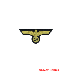 WWII German Kriegsmarine embroidery EM Breast Eagle 1934 WW2 german badge,wehrmacht Breast Eagle,Luftwaffe Breast Eagle,Kriegsmarine Breast Eagle,SS Breast Eagle,Bevo Breast Eagle,german badge WWII,militaria german,WWII german,wehrmacht badge,Luftwaffe badge,SS badge,german breast eagle,breast eagle badge,wehrmacht badge,WWII military surplus,WWII german insignia