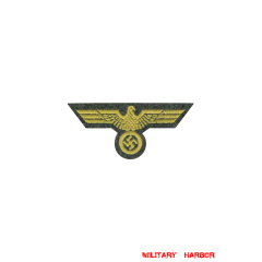 WWII German Kriegsmarine embroidery EM Breast Eagle Coastal Artillery WW2 german badge,wehrmacht Breast Eagle,Luftwaffe Breast Eagle,Kriegsmarine Breast Eagle,SS Breast Eagle,Bevo Breast Eagle,german badge WWII,militaria german,WWII german,wehrmacht badge,Luftwaffe badge,SS badge,german breast eagle,breast eagle badge,wehrmacht badge,WWII military surplus,WWII german insignia