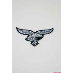 WWII German Bevo Breast Eagle - Luftwaffe EM WW2 german badge,wehrmacht Breast Eagle,Luftwaffe Breast Eagle,SS Breast Eagle,Bevo Breast Eagle,german badge WWII,militaria german,WWII german,wehrmacht badge,Luftwaffe badge,SS badge,german breast eagle,breast eagle badge,wehrmacht badge,WWII military surplus,WWII german insignia